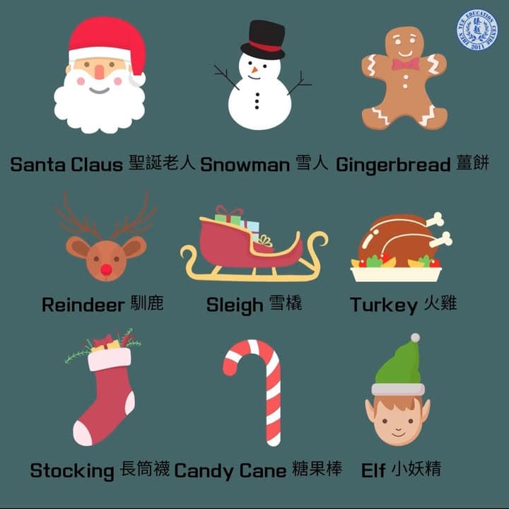 聖誕節常用英文詞語小知識